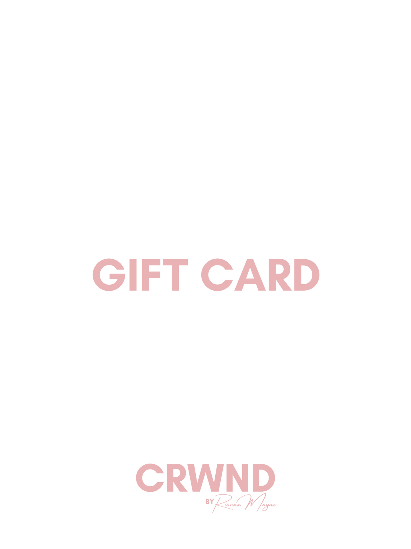 GIFT CARD